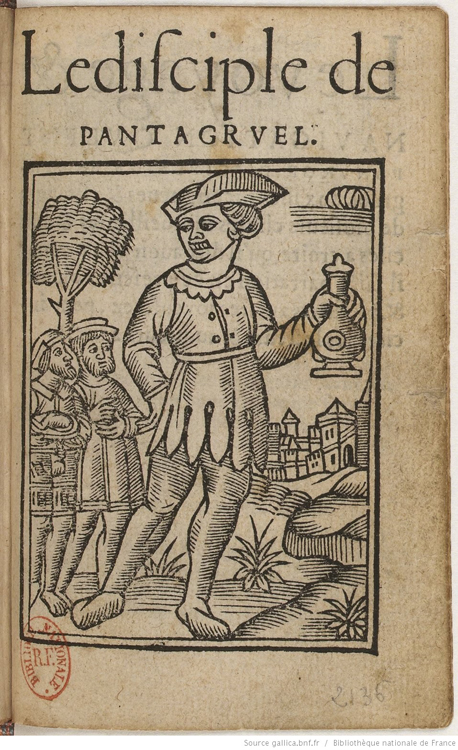 Disciple de Pantagruel, Navigations de Panurge, Lyon, 1538